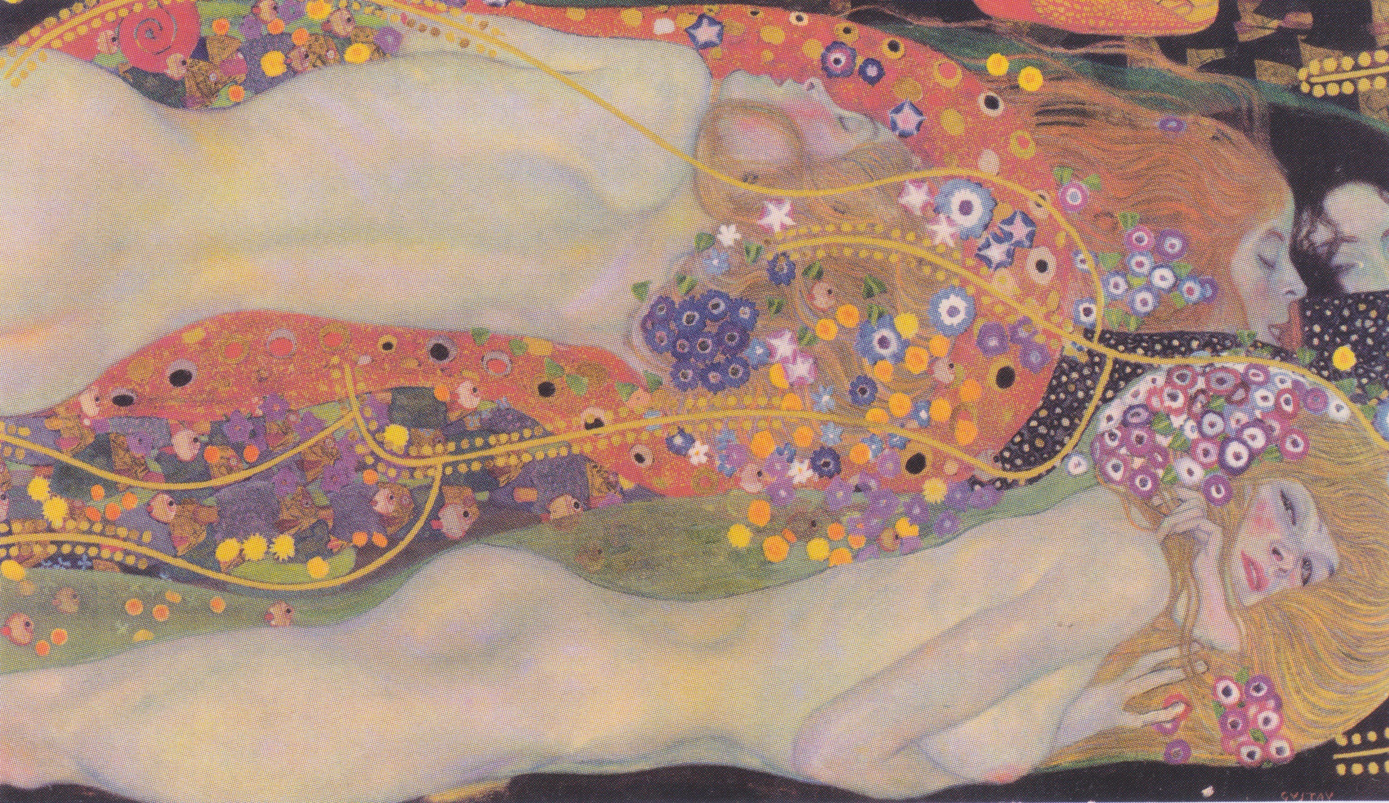 Gustav Klimt - Water Snakes 1907